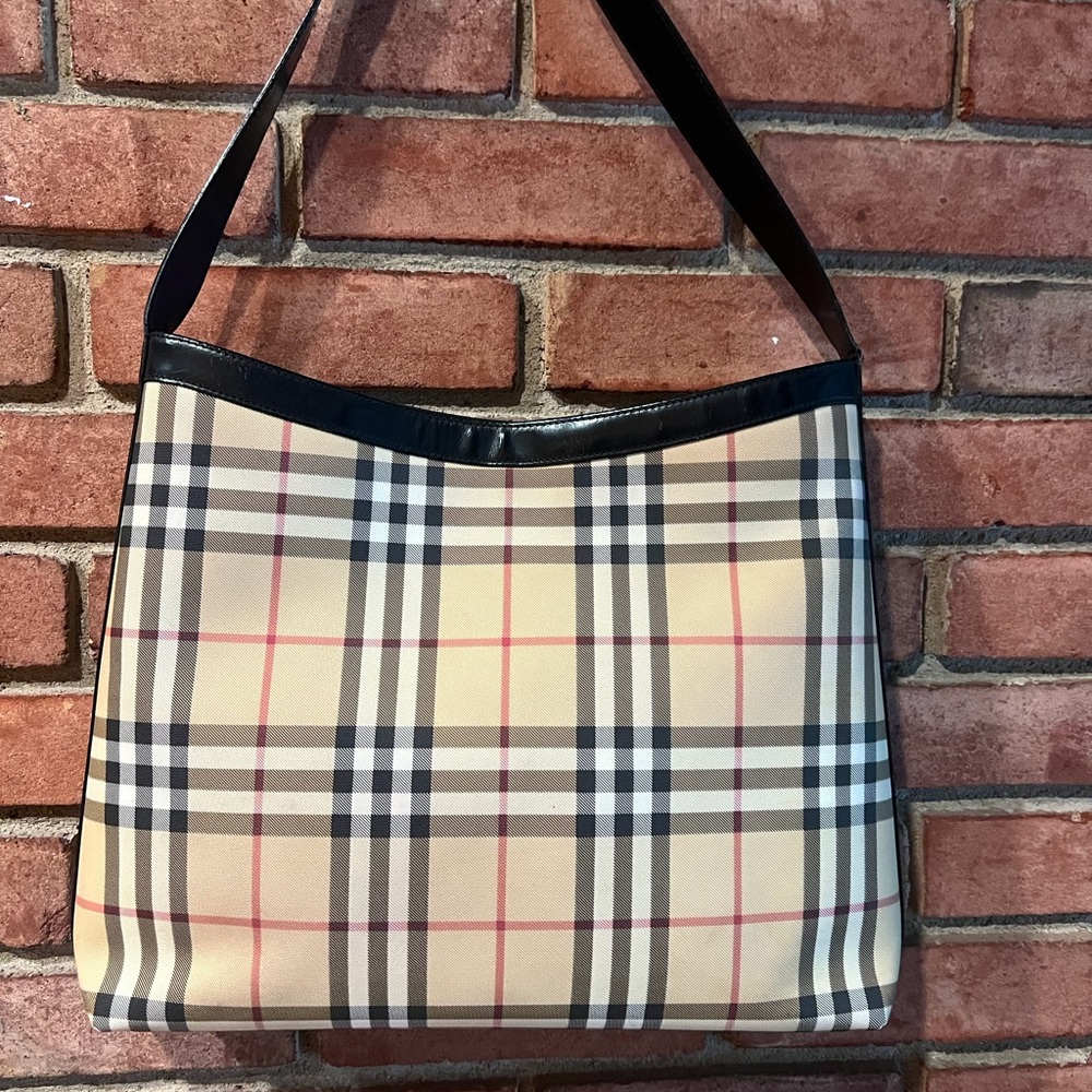 Authentic Burberry Nova Check Tote